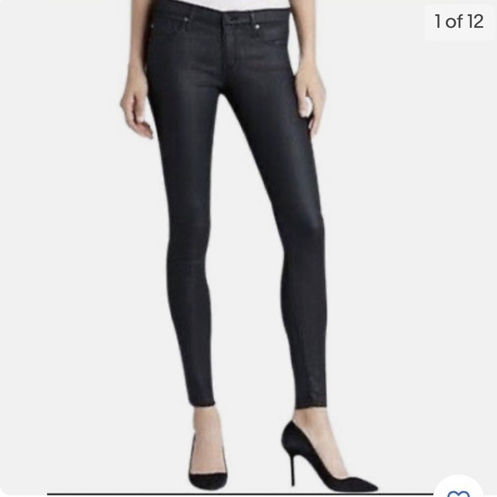 Sz29 Adriano Goldschmied The Absolute Legging Extreme Skinny in Super Black EUC